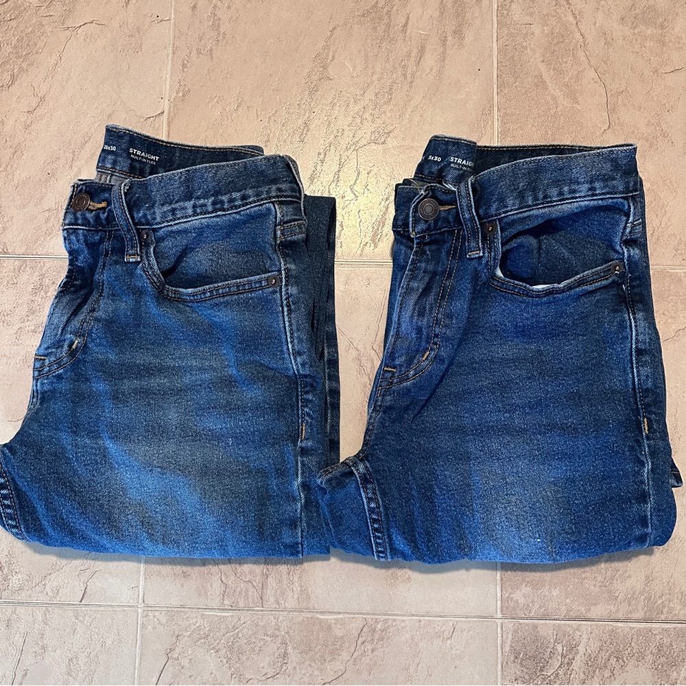 Old Navy Jeans. Straight leg Sz 28x30